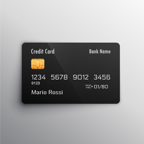 Immagine di una carta di credito